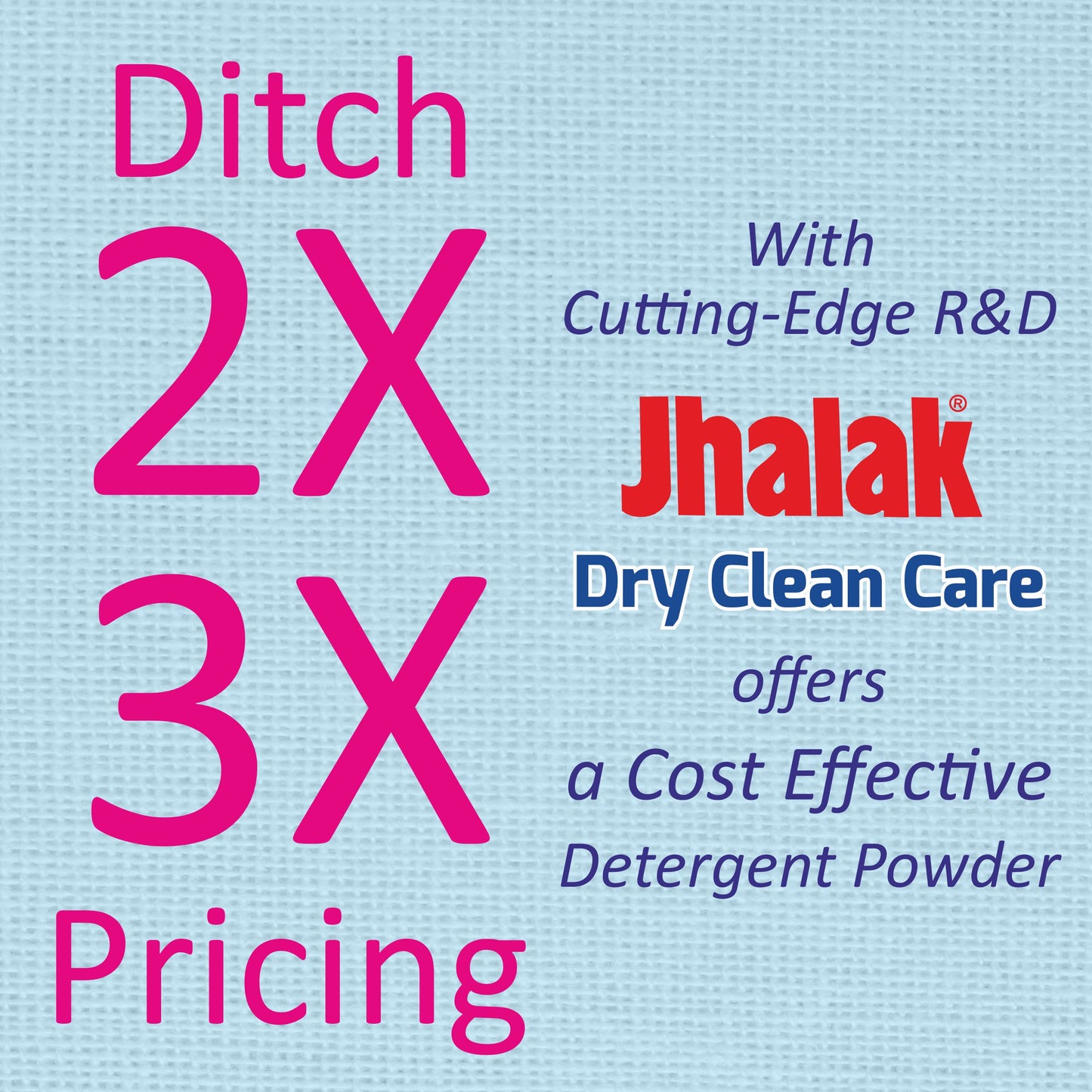 Jhalak Dryclean Care Detergent Powder