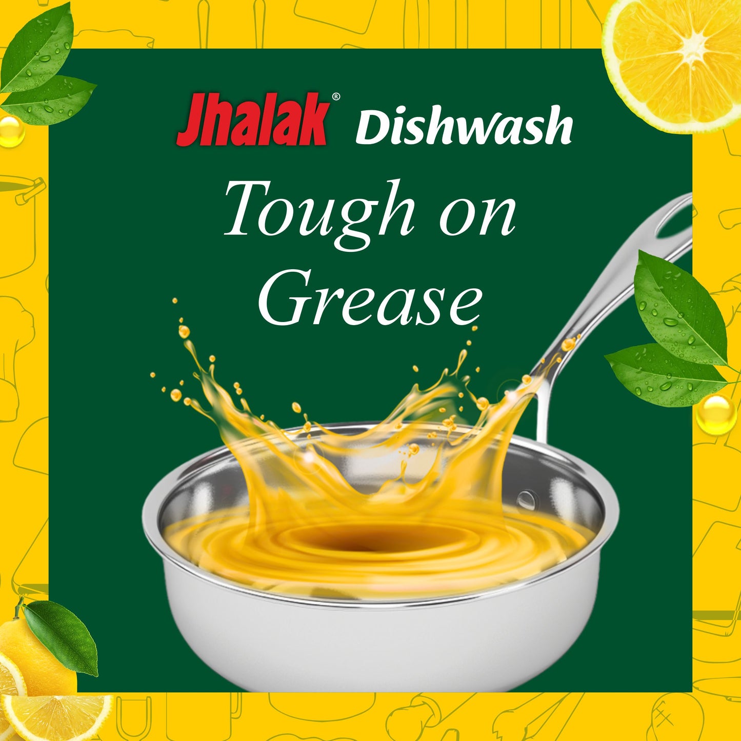 Jhalak Dishwash Bar 180 gm (Set of 15)