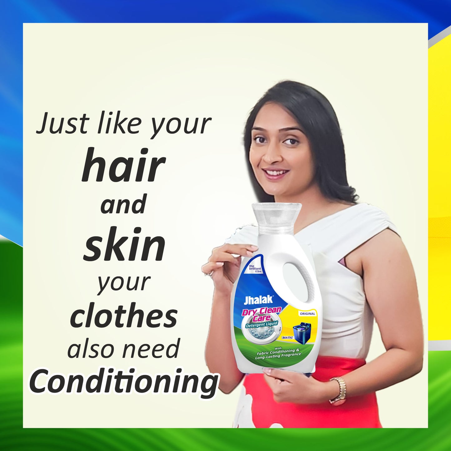 Jhalak Dryclean Care Detergent Liquid with MESMERIZING FRAGRANCE