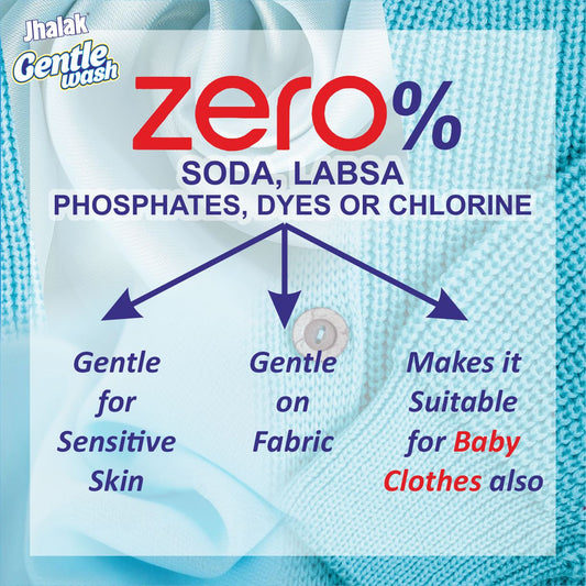 Jhalak Gentle Wash Detergent Liquid
