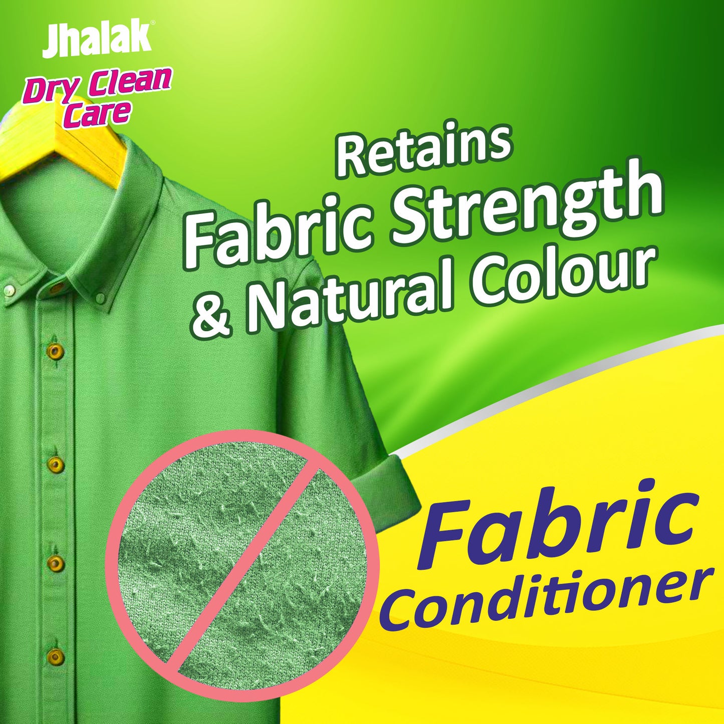 Jhalak Dryclean Care Detergent Liquid Refill Pack