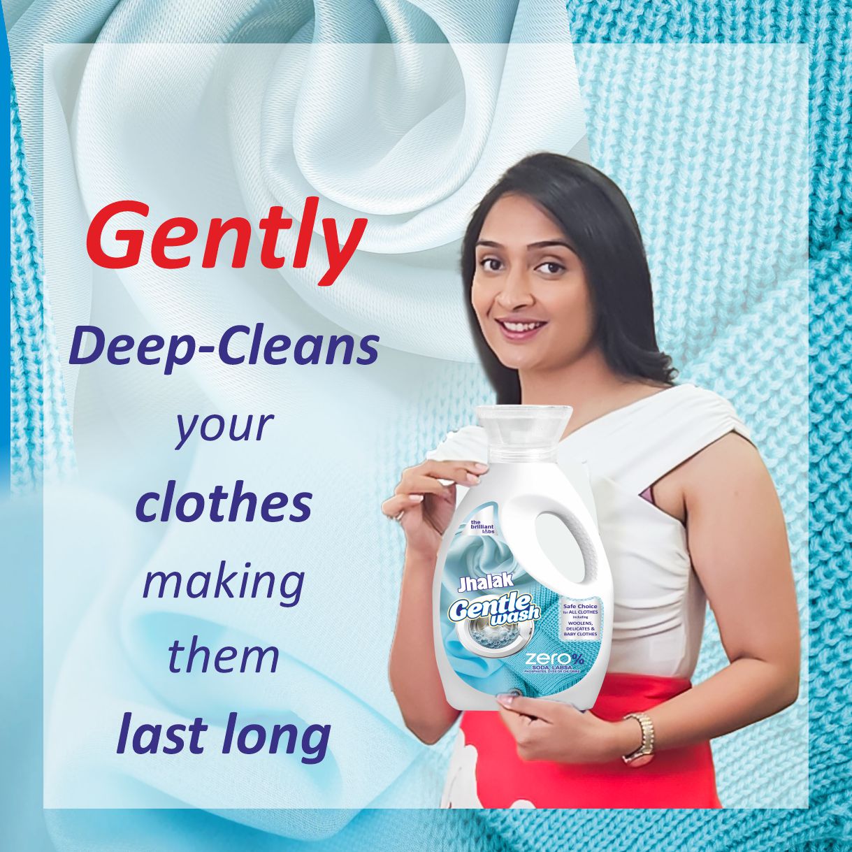 Jhalak Gentle Wash Detergent Liquid