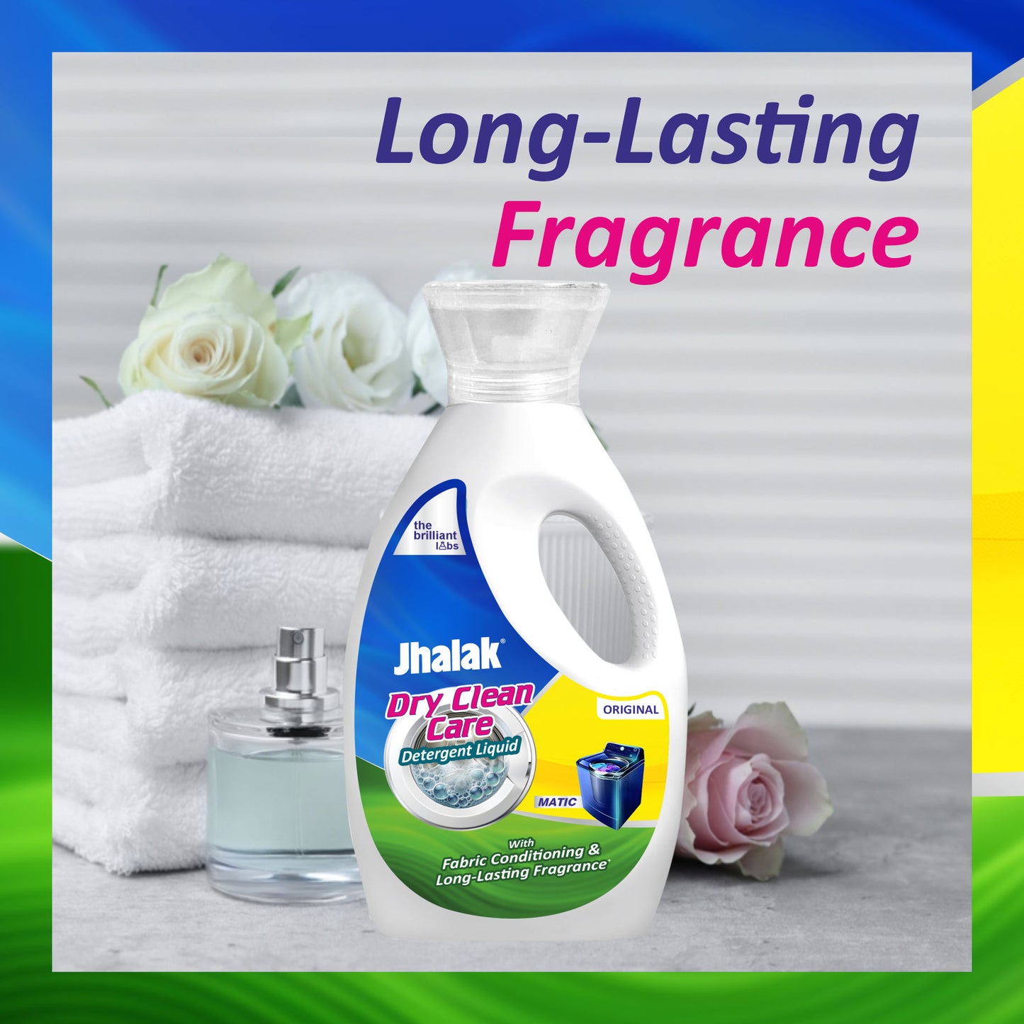 Jhalak Dryclean Care Detergent Liquid Refill Pack