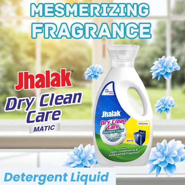 Jhalak Dryclean Care Detergent Liquid with MESMERIZING FRAGRANCE