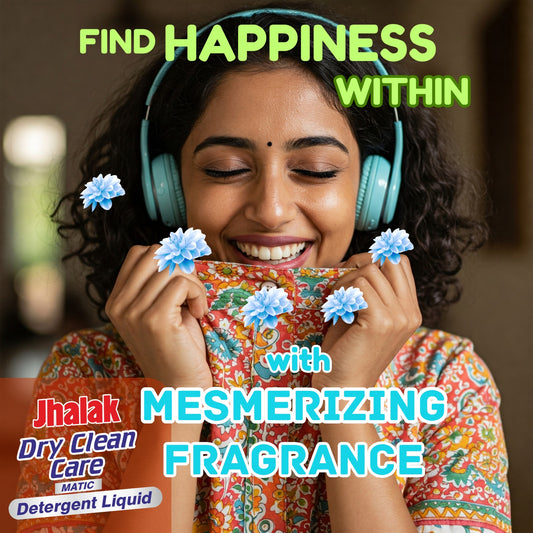 Jhalak Dryclean Care Detergent Liquid with MESMERIZING FRAGRANCE